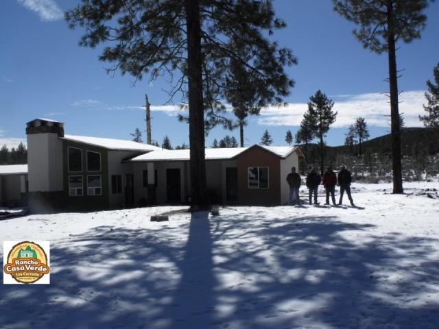 Senderismo en la nieve